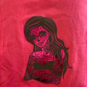 Sugar skull 12 month onesie